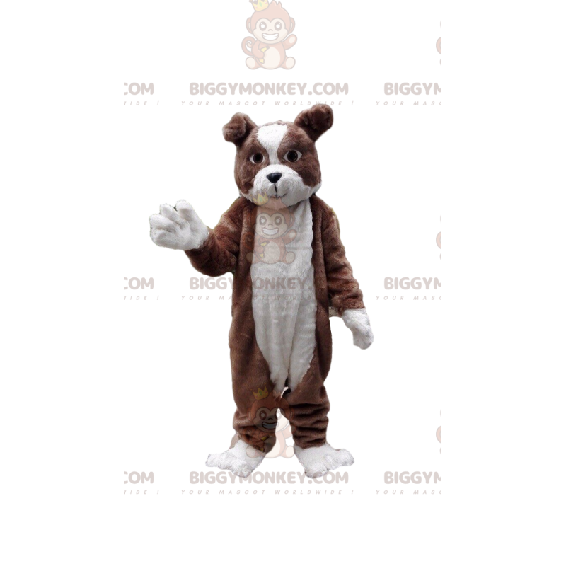 Traje de mascote Bulldog BIGGYMONKEY™, fantasia de cachorro Traje de mascote Bulldog BIGGYMONKEY™, fantasia de cachorro