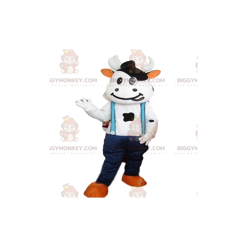 Kokostume, Farm BIGGYMONKEY™ maskotkostume, kvægkostume - Kokostume, Farm BIGGYMONKEY™ maskotkostume, kvægkostume -