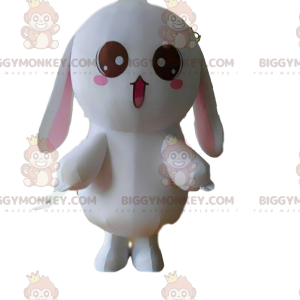 Bunny BIGGYMONKEY™ mascot costume, plush bunny costume, giant