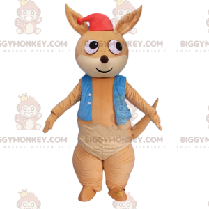 Kostium maskotka Kangur BIGGYMONKEY™, kostium kangura, zwierzę