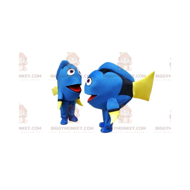 BIGGYMONKEY™ maskotkostume af Dory, den berømte havfisk i BIGGYMONKEY™ maskotkostume af Dory, den berømte havfisk i
