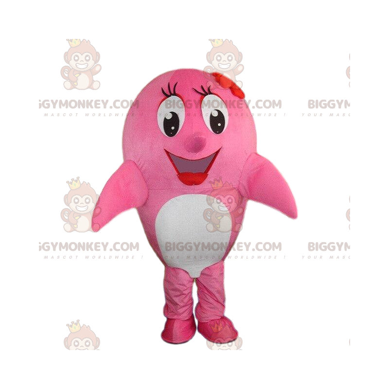 Delphin BIGGYMONKEY™ Maskottchenkostüm, Fischkostüm, Walkostüm Delphin BIGGYMONKEY™ Maskottchenkostüm, Fischkostüm, Walkostüm