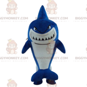 Disfraz de mascota de tiburón azul BIGGYMONKEY™, disfraz de tiburón, disfraz de mar - Mascotas de pescado - BiggyMonkey.com