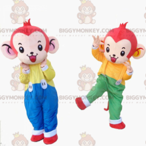 2 BIGGYMONKEY™-apinan maskotti, simpanssiasu, viidakkoasu - Apinan maskotit - BIGGYMONKEY_08223 - BiggyMonkey.com
