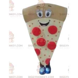 Kostým maskota BIGGYMONKEY™ na pizzu, kostým na pizzu, převlek