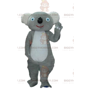 Traje de mascota BIGGYMONKEY™ de koala gris, traje de