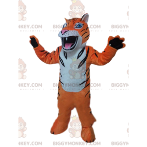 Fierce tiger BIGGYMONKEY™ maskotdräkt, kattdräkt, tigerdräkt - Tiger maskot - BIGGYMONKEY_08234 - BiggyMonkey.com