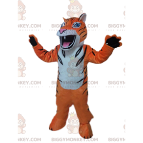 Fierce tiger BIGGYMONKEY™ maskotdräkt, kattdräkt, tigerdräkt - Tiger maskot - BIGGYMONKEY_08234 - BiggyMonkey.com