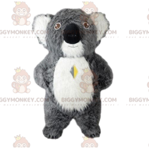 Traje de mascota BIGGYMONKEY™ de koala gris, traje de