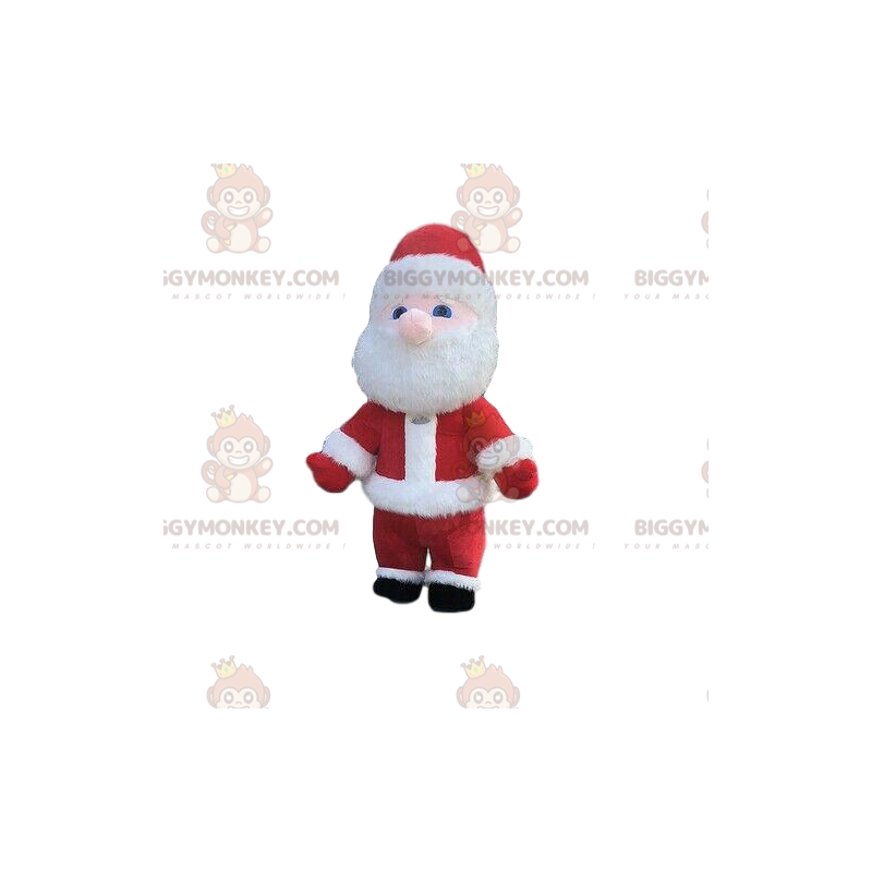 Kerstman BIGGYMONKEY™ mascottekostuum, kerstkostuum Kerstman BIGGYMONKEY™ mascottekostuum, kerstkostuum