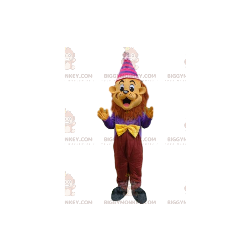Costume da mascotte festivo leone BIGGYMONKEY™, costume da Costume da mascotte festivo leone BIGGYMONKEY™, costume da