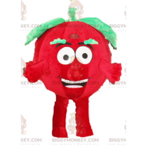 Kostým maskota Tomato BIGGYMONKEY™, kostým ze zeleniny, maškarní šaty z červeného ovoce - Zeleninový maskot - BiggyMonkey.com