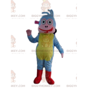Στολή μασκότ BIGGYMONKEY™ του Babouche, της διάσημης πολύχρωμης