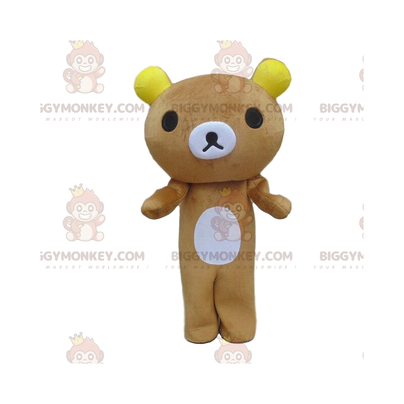 Teddy BIGGYMONKEY™ mascot costume, bear costume, brown teddy Teddy BIGGYMONKEY™ mascot costume, bear costume, brown teddy