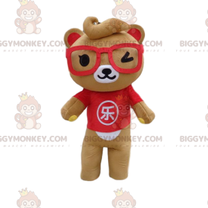 Στολή μασκότ Teddy BIGGYMONKEY™, στολή αρκούδας, φλερτ
