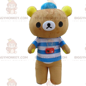 Costume da mascotte Teddy BIGGYMONKEY™, costume da orso