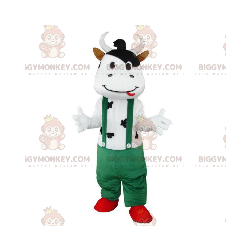 Cow BIGGYMONKEY™ maskottiasu, lehmäasu, härkämekko - Lehmän maskotit - BIGGYMONKEY_08286 - BiggyMonkey.com