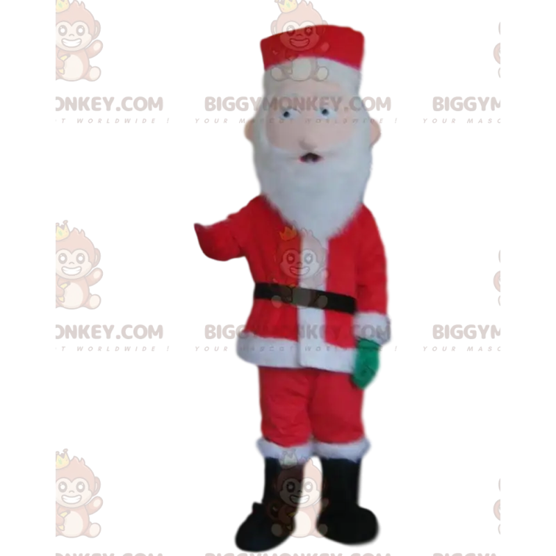 Στολή μασκότ Santa Claus BIGGYMONKEY™, Χριστουγεννιάτικη στολή Στολή μασκότ Santa Claus BIGGYMONKEY™, Χριστουγεννιάτικη στολή