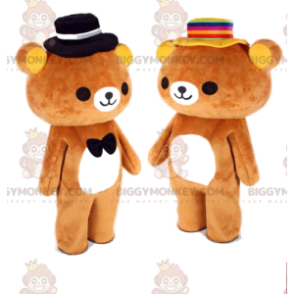 2 misie, maskotka pluszowego misia BIGGYMONKEY™, romantyczna