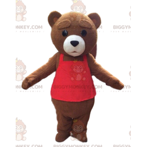 Στολή μασκότ Big Brown Teddy BIGGYMONKEY™, Στολή καφέ αρκούδας