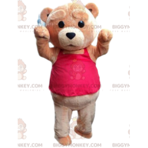 Disfraz de oso de peluche marrón grande, disfraz de oso pardo -