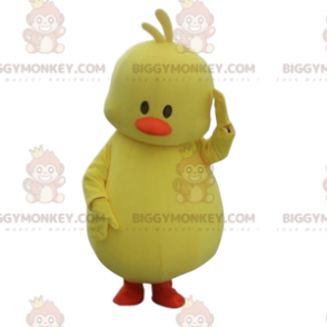Στολή μασκότ BIGGYMONKEY™ παχουλή γκόμενα, στολή πουλιού, μεγάλο κίτρινο πουλί - Μασκότ πουλιών - BiggyMonkey.com