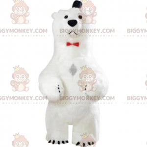 Fantasia de mascote de urso polar BIGGYMONKEY™, fantasia de