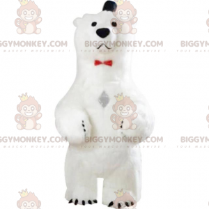 Polar bear BIGGYMONKEY™ mascot costume, bear costume, grizzly