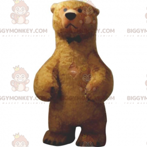Very realistic brown bear BIGGYMONKEY™ mascot costume, giant