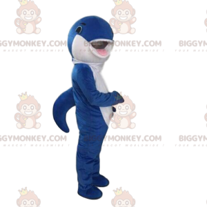 Dolphin BIGGYMONKEY™ mascot costume, dolphin costume, whale