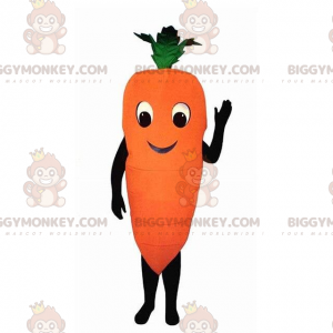 Carrot BIGGYMONKEY™ mascot costume, carrot costume, vegetable