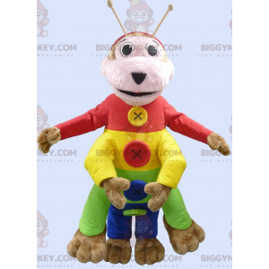 Multicolor Caterpillar BIGGYMONKEY™ Mascot Costume -