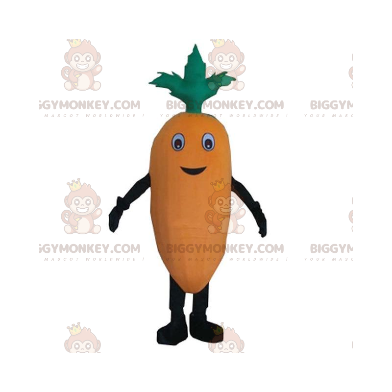 Costume de carotte, Costume de mascotte BIGGYMONKEY™ de Costume de carotte, Costume de mascotte BIGGYMONKEY™ de