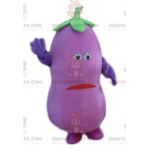 Aubergine BIGGYMONKEY™ Maskottchenkostüm, Auberginenkostüm