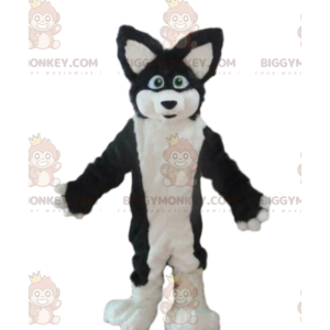 Maskotka BIGGYMONKEY™ psa husky, kostium lisa, futrzana
