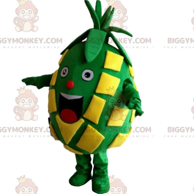 Disfraz de mascota piña BIGGYMONKEY™, disfraz de fruta, disfraz