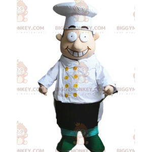 Traje de mascote Chef BIGGYMONKEY™, traje de restaurateur –