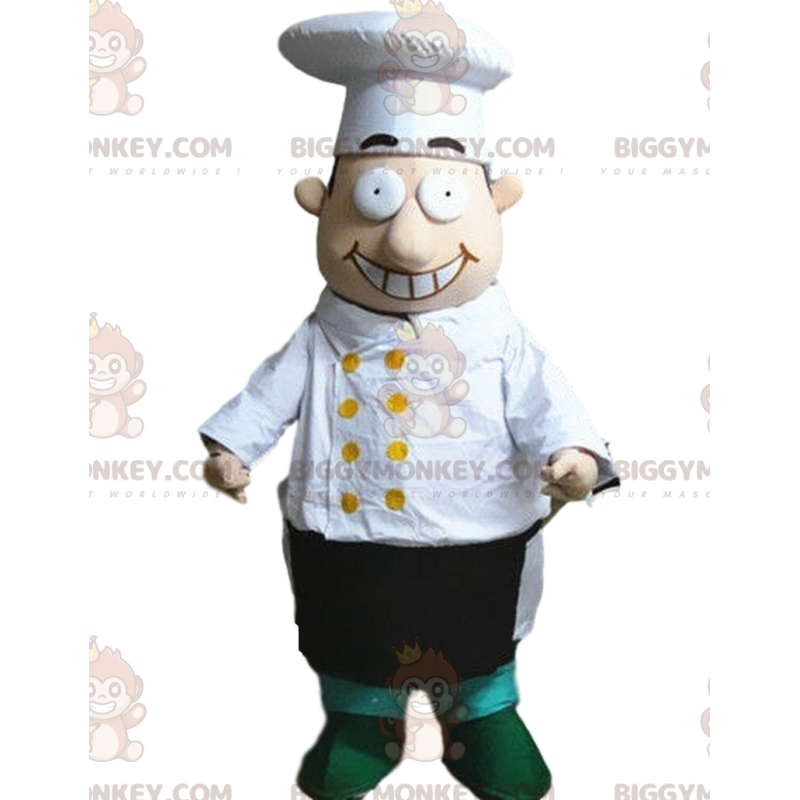 Costume da mascotte chef BIGGYMONKEY™, costume da ristoratore - Costume da mascotte chef BIGGYMONKEY™, costume da ristoratore -