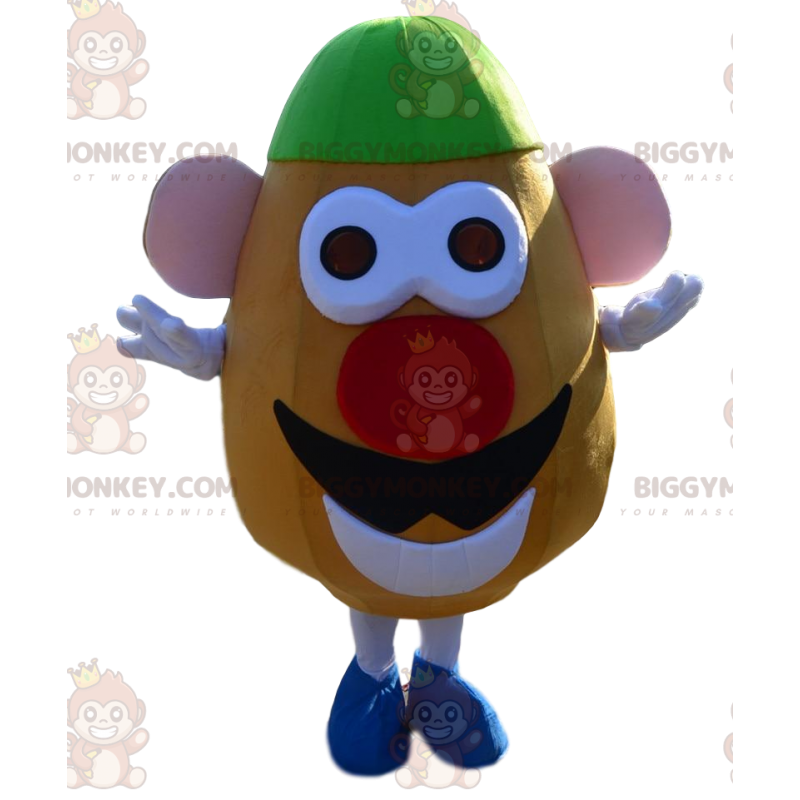 BIGGYMONKEY™ costume mascotte di Mr. Potato Head, popolare