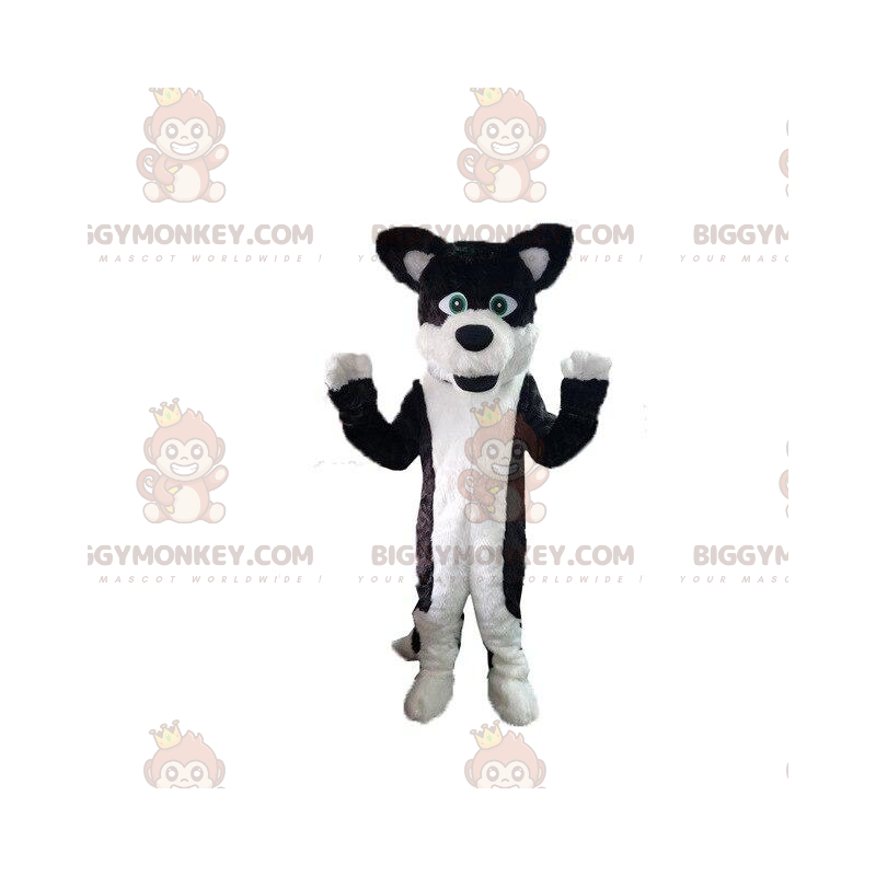 Dog BIGGYMONKEY™ mascot costume, furry dog costume, canine