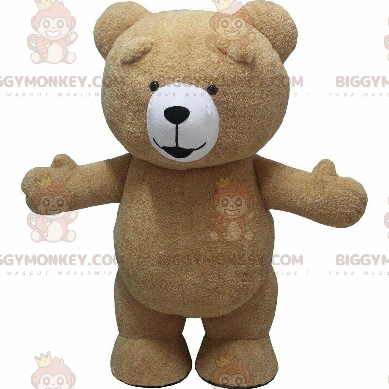 BIGGYMONKEY™ costume da mascotte orsacchiotto, costume da orso BIGGYMONKEY™ costume da mascotte orsacchiotto, costume da orso
