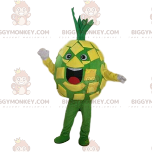 Pineapple BIGGYMONKEY™ mascot costume, fruit costume, exotic