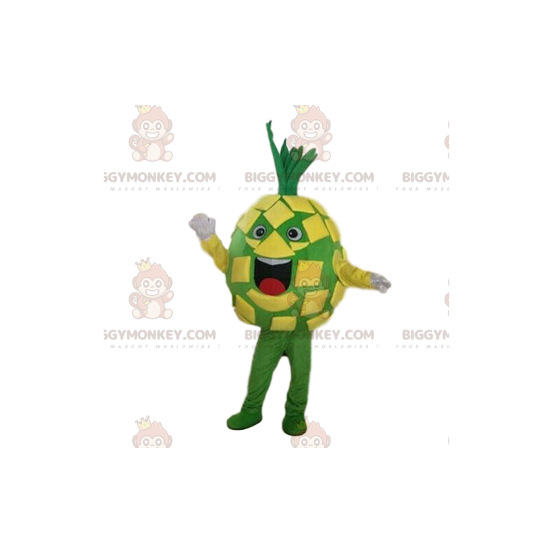 Costume de mascotte BIGGYMONKEY™ d'ananas, costume de fruit