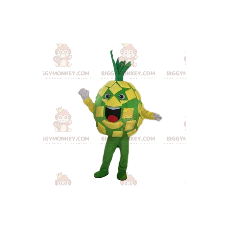 Pineapple BIGGYMONKEY™ mascot costume, fruit costume, exotic