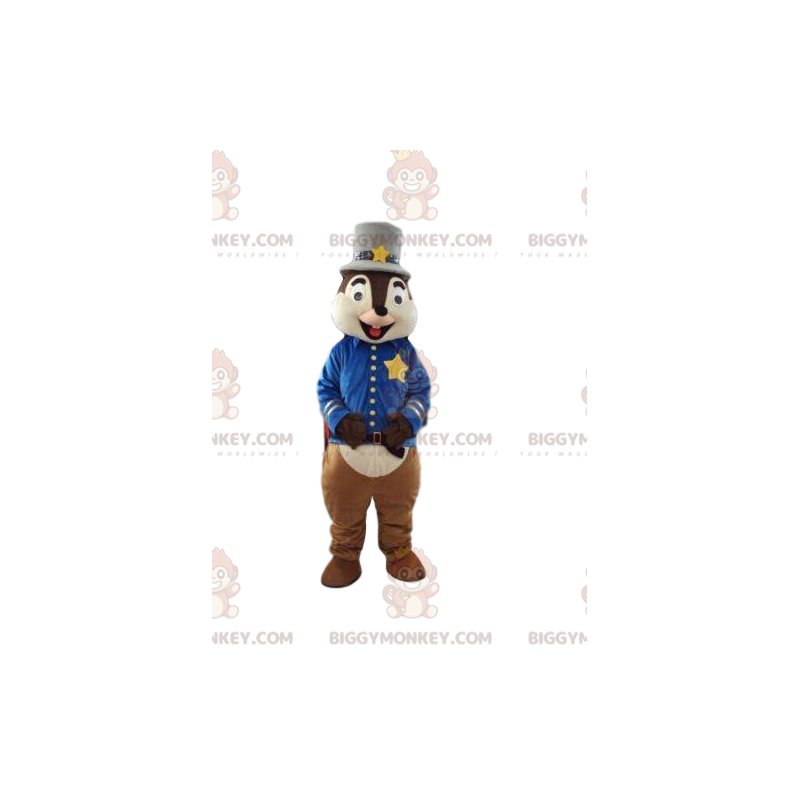 Costume de mascotte BIGGYMONKEY™ de Tic et Tac l'écureuil Costume de mascotte BIGGYMONKEY™ de Tic et Tac l'écureuil