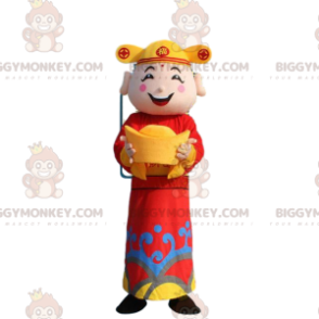  Costume da mascotte Asian Man God of Wealth BIGGYMONKEY™ - Mascotte maschili - BIGGYMONKEY_08403 - BiggyMonkey.com