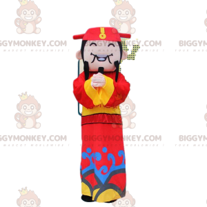 Costume d'homme asiatique, dieu de la richesse - Biggymonkey.com