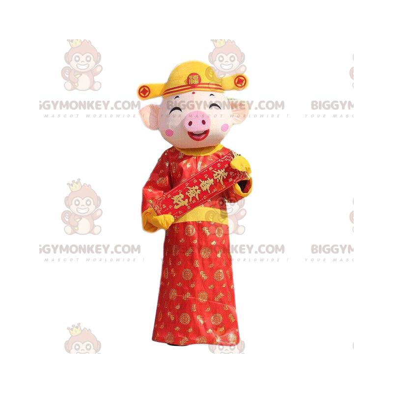Disfraz de mascota de cerdo BIGGYMONKEY™, disfraz de cerdo