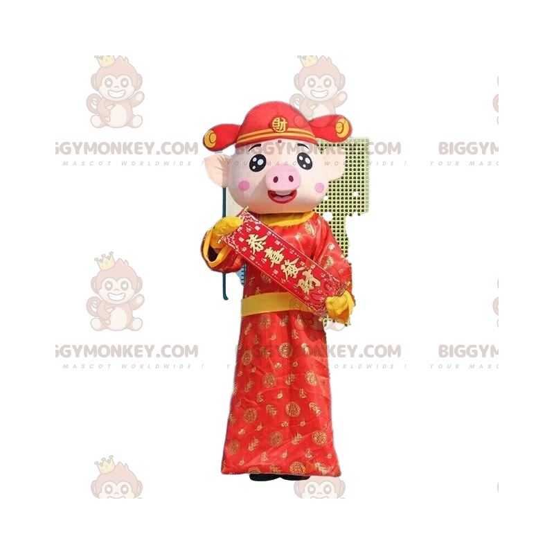 Costume de mascotte BIGGYMONKEY™ de cochon, costume de cochon Costume de mascotte BIGGYMONKEY™ de cochon, costume de cochon