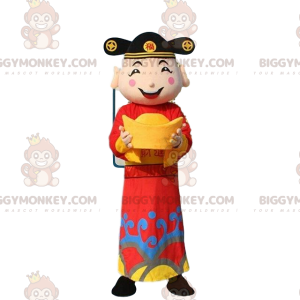 Aasialainen miesasu, vaurauden jumala -asu - Biggymonkey.com